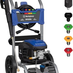 Kelovian WPX3000e Electric Pressure Washer, 3000 Max PSI and 1.76 Max GPM