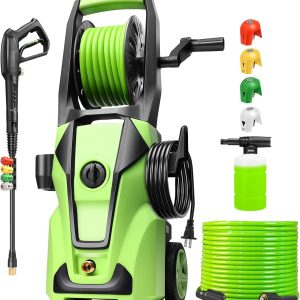 Kelovian Electric Pressure Washer Adjustable 5000PSI 4.0 GPM Power Washers