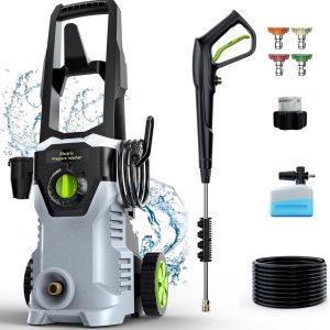 Kelovian Pressure Washer, Power Washer with Foam Cannon High Pressure Washer
